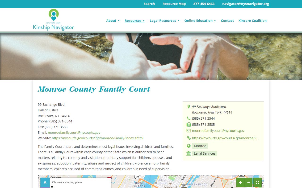 Rochester family court records Monroe County resource page