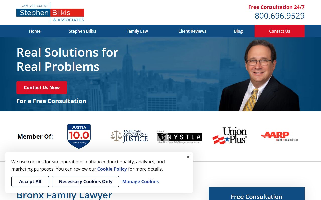 Bronx County family court case types and records information