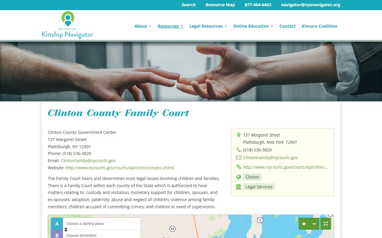 Clinton County family court records resource directory