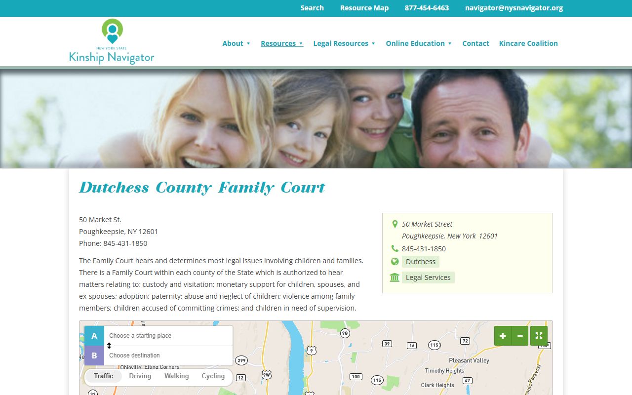 Dutchess County Family Court Records resource page